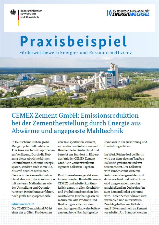 Cover des Praxisbeispiels: CEMEX GmbH