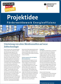Cover der Projektidee: Chloralkali-Elektrolyse