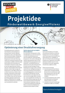 Cover der Projektidee: Optimierung einer Druckluftversorgung