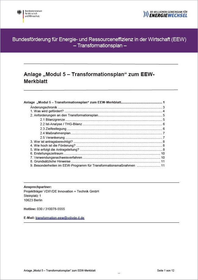 Bundesförderung für Energie- und Ressourceneffizienz (EEW) – Jetzt ...
