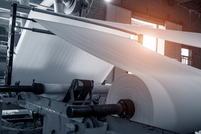 Gefördertes Projekt: Technologiewechsel der Vakuumerzeugung in der mechanischen Entwässerungseinheit einer Papiermaschine (Papierindustrie)